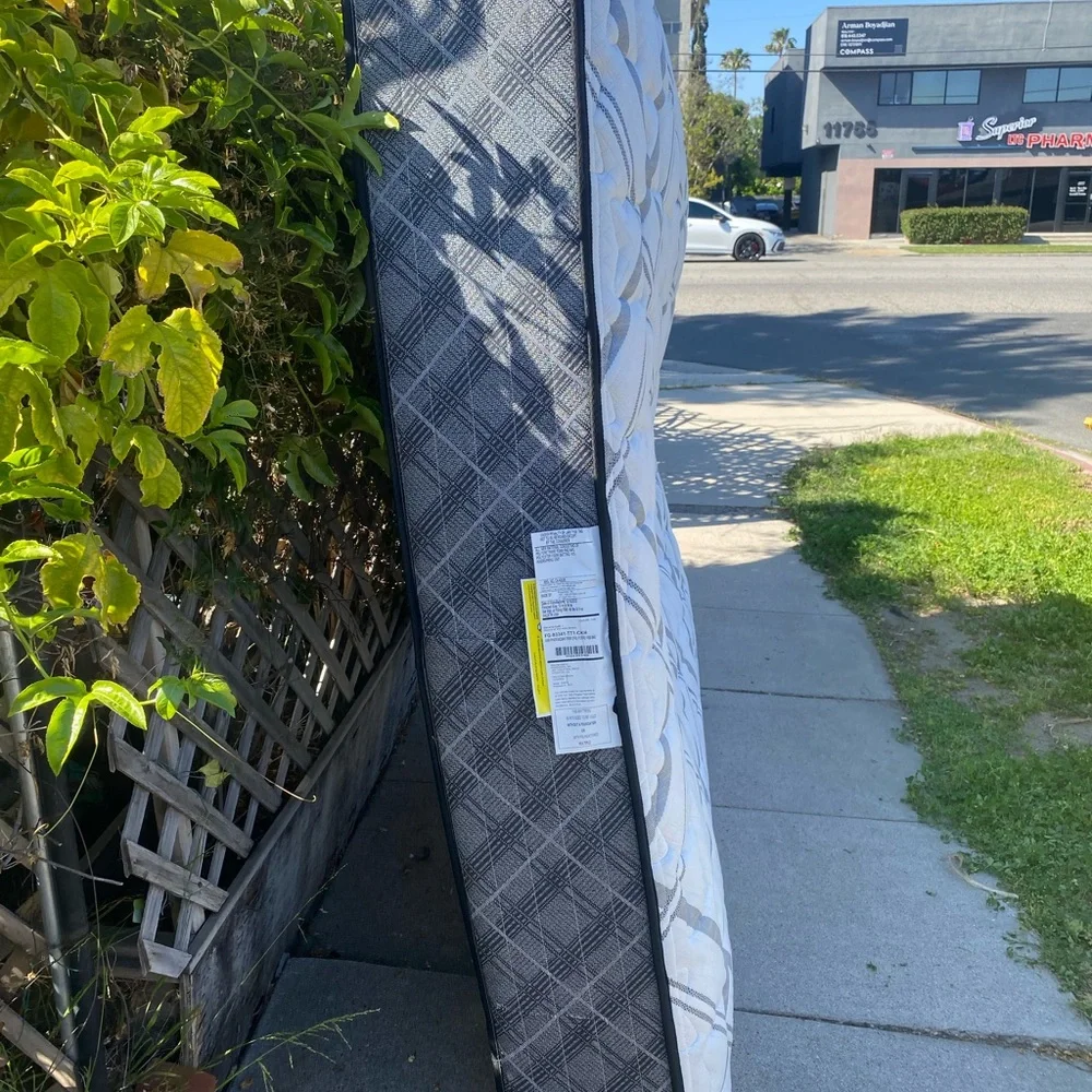 Elegant Gray and White Mattress